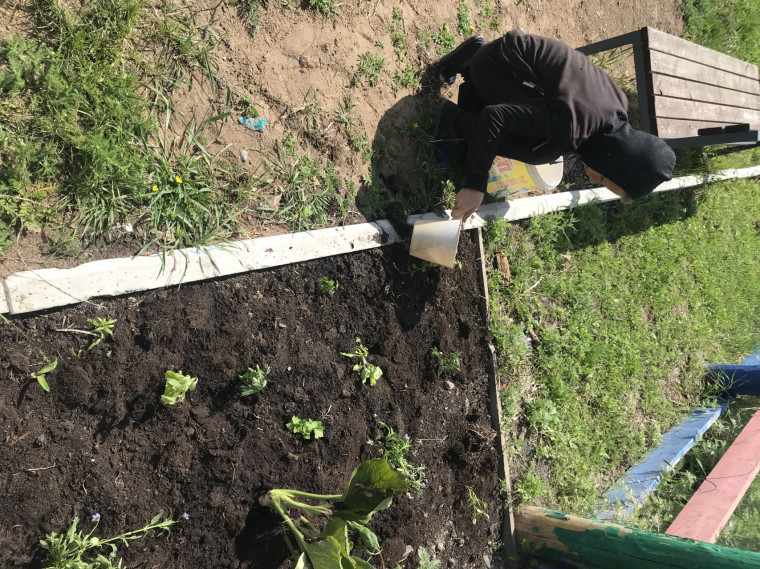 Благоустройство детской площадки.